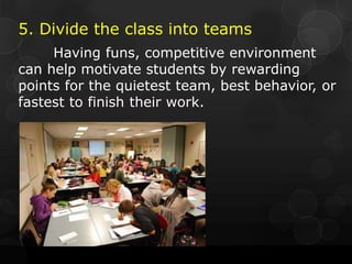 How to teach and deal with large classes | PPTX
