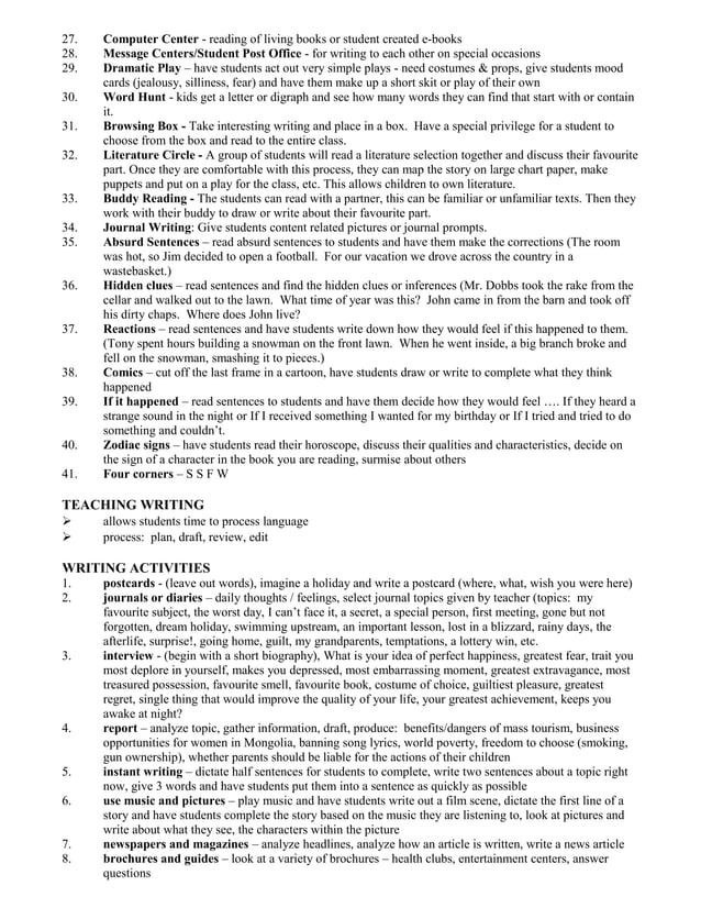 How to teach english pdf