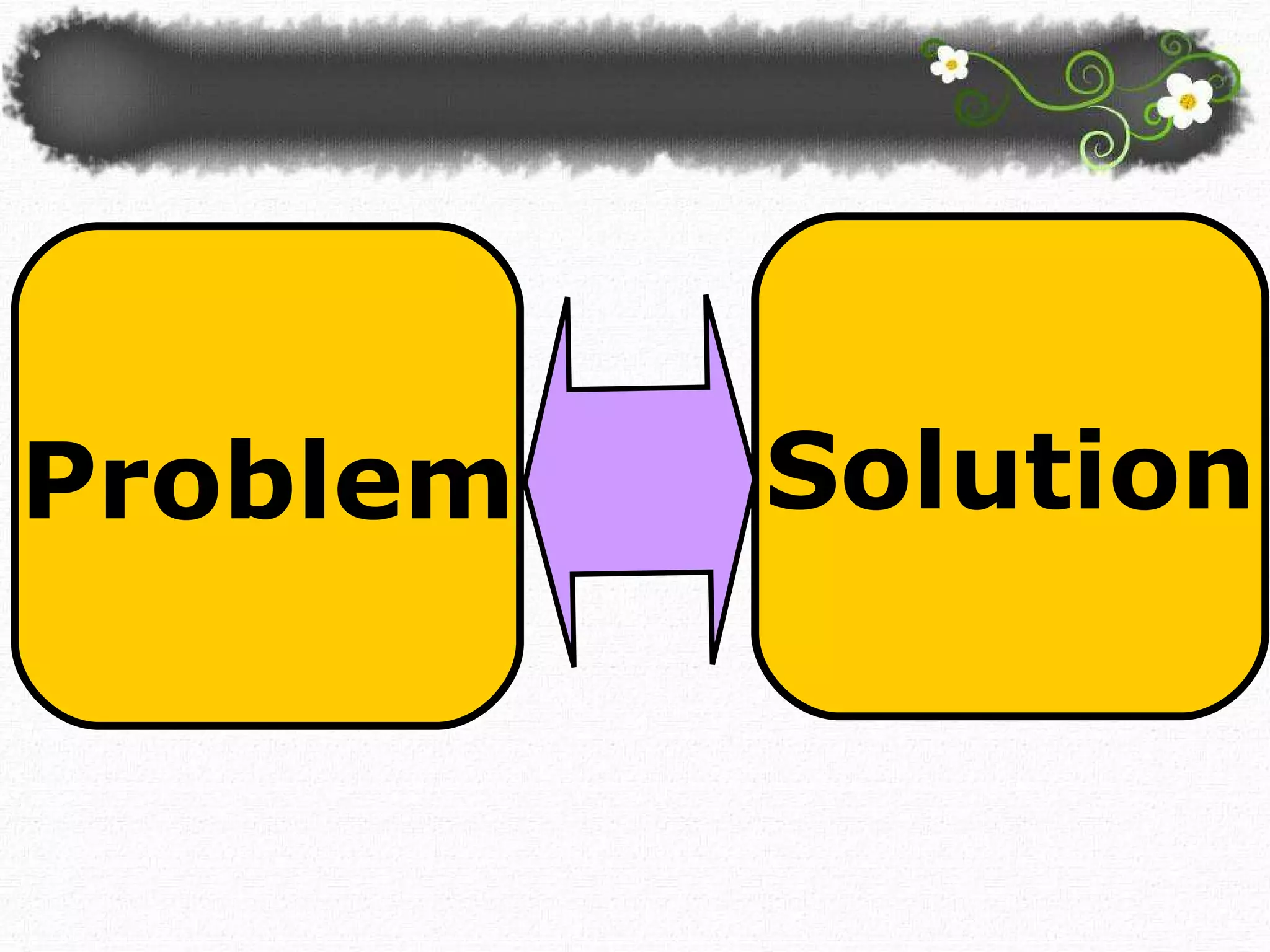 Problem Solution 