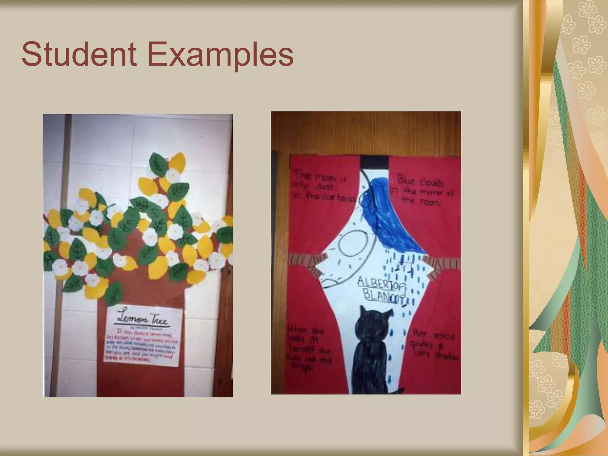 Student Examples
 