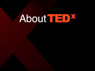 How to TEDx [Presentation Design Tips] - #TED #TEDX