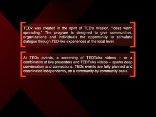 How to TEDx [Presentation Design Tips] - #TED #TEDX