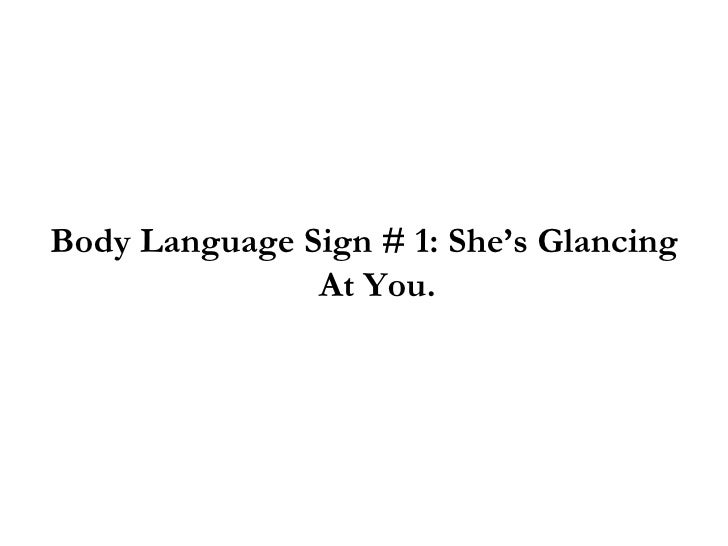 How To Tell If A Woman Likes You Body Language
