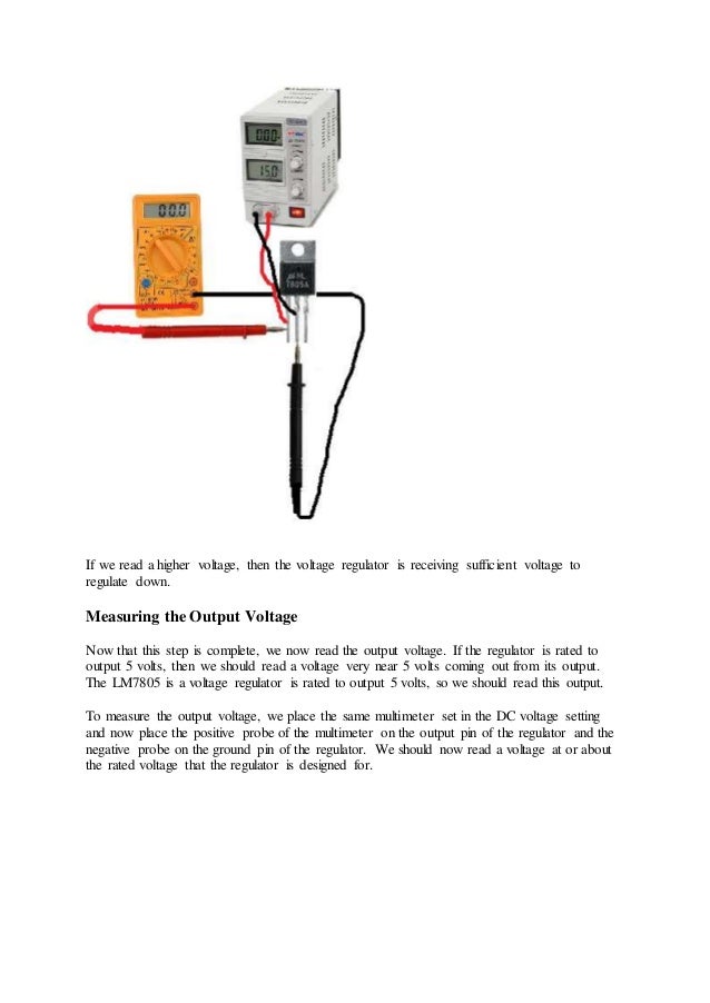 How To Test A Voltage Regulator >> How To Test A Voltage Regulator How To Test A Voltage Regulator >> How To Test A Voltage Regulator