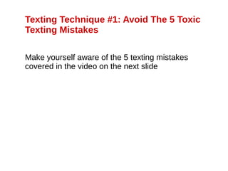 How to Text Girls to Get Dates Over and Over Again By Using These 7 ...