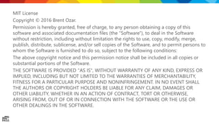 MIT License
Copyright © 2016 Brent Ozar.
Permission is hereby granted, free of charge, to any person obtaining a copy of t...