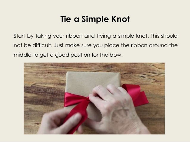 How to Tie the Perfect Bow on Your Gift Package?