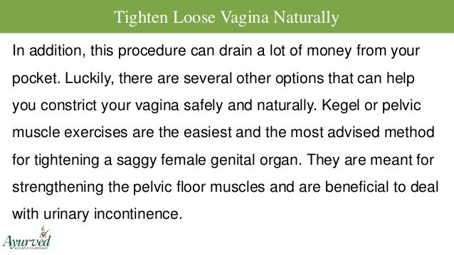 5 Tighten Loose Vagina 5 Tighten Loose Vagina