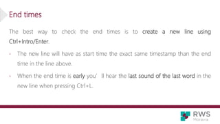 How to timestamp accurately with precisely | PPTX