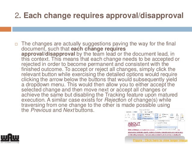 How To Track Changes In MS Word 2013