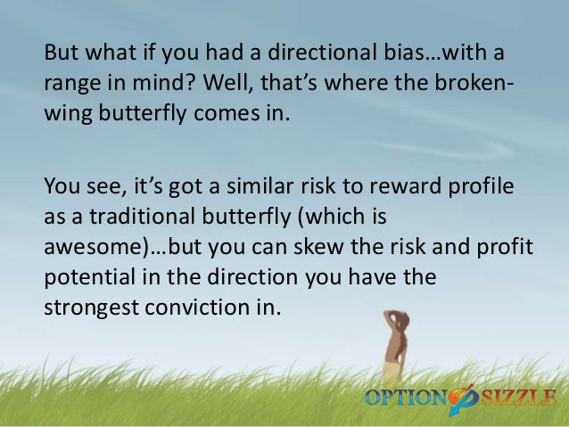 Broken wing butterfly option trade