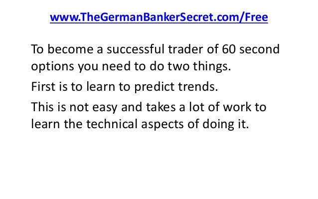 How to find trends in binary options