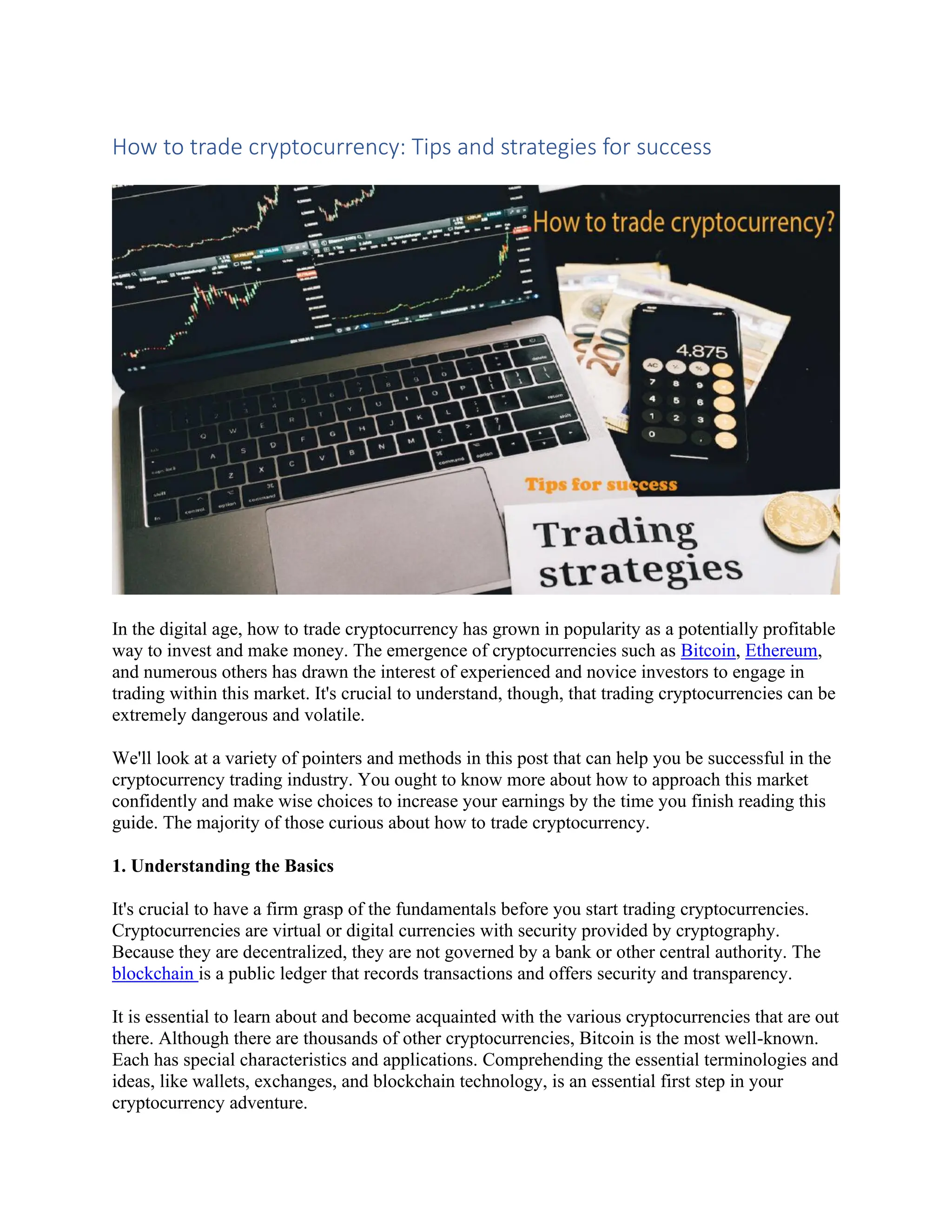 How to trade cryptocurrency.pdf
