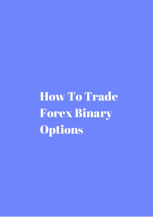 Where to trade forex options