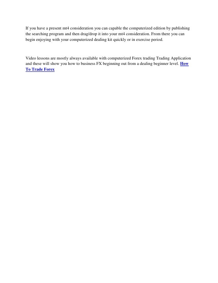 Teach me forex trading