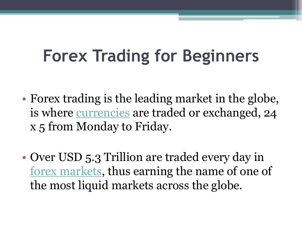 How to Trade Forex for Beginners