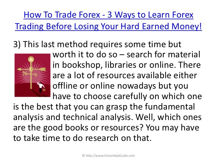Best way to learn forex