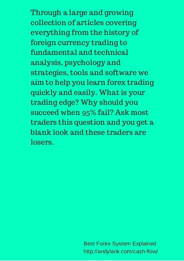 Forex technical analysis basics you need to know
