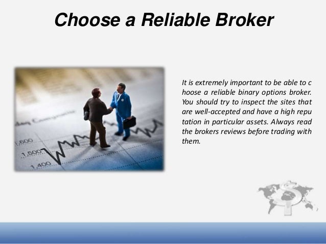 Trade binary options safely