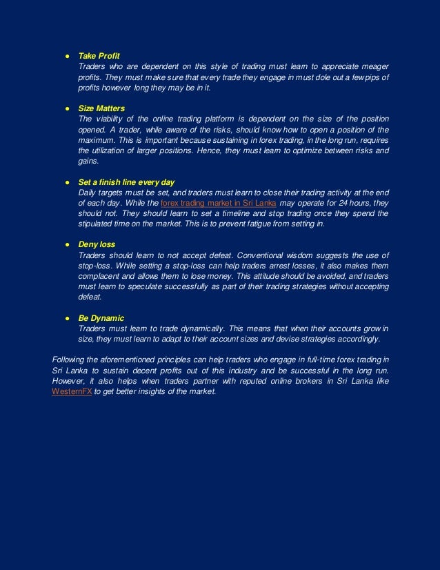Forex market open time in sri lanka