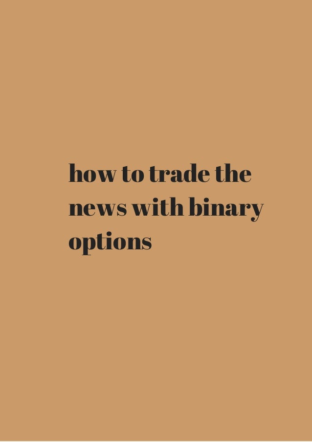 Forget forex succeed with a binary options strategy