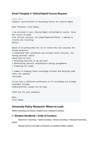 How to Transcribe College Lecture Recordings into Study Notes: A ...