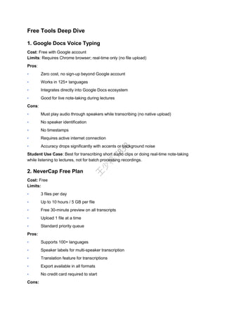 How to Transcribe College Lecture Recordings into Study Notes: A ...