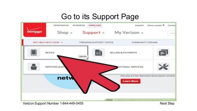 18444490455 How to Transfer Contacts Between Verizon