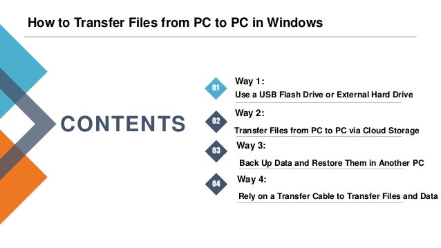 How To Transfer Files From One Computer To Another In Windows 10 8 7