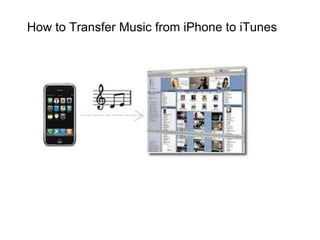 How to Transfer Music from iPhone to iTunes 