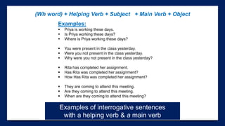 How to transform positive sentence into interrogative sentence | PPTX