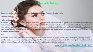 other forms of gabapentin