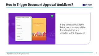 How to trigger document approval workflows with ‘Send for internal approval’ feature? Slide 6