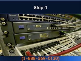 Step-1
(1-888-269-0130)
 