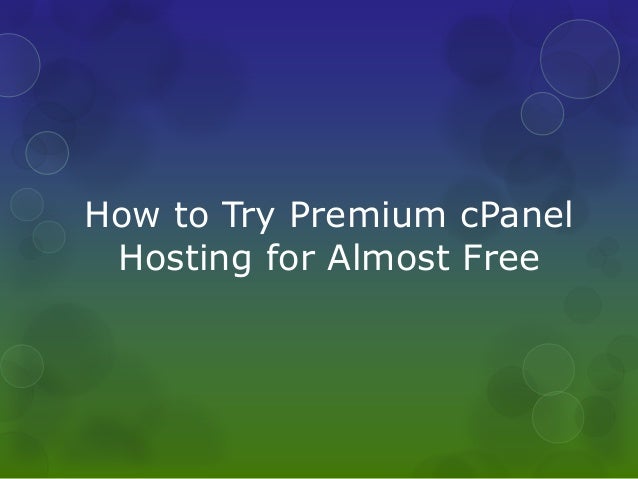 free web hosting with cpanel free web hosting with cpanel