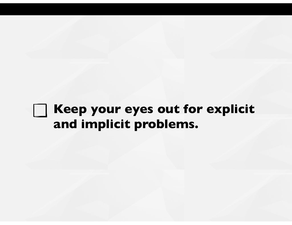 Keep your eyes out for