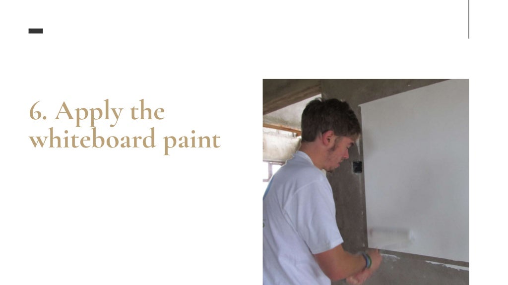 How to Turn a Wall into a Whiteboard Wall