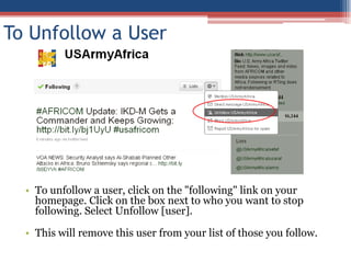 Copy and paste the address of the webpage that you want to send your followers to.