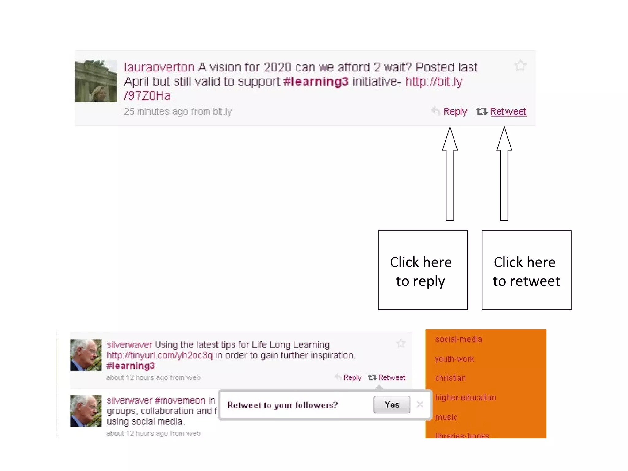 Click here  to reply   Click here  to retweet 