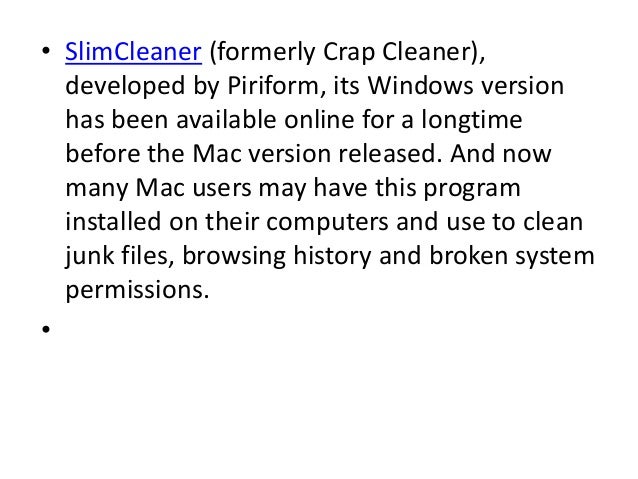 Crap cleaner for mac free download Crap cleaner for mac free download
