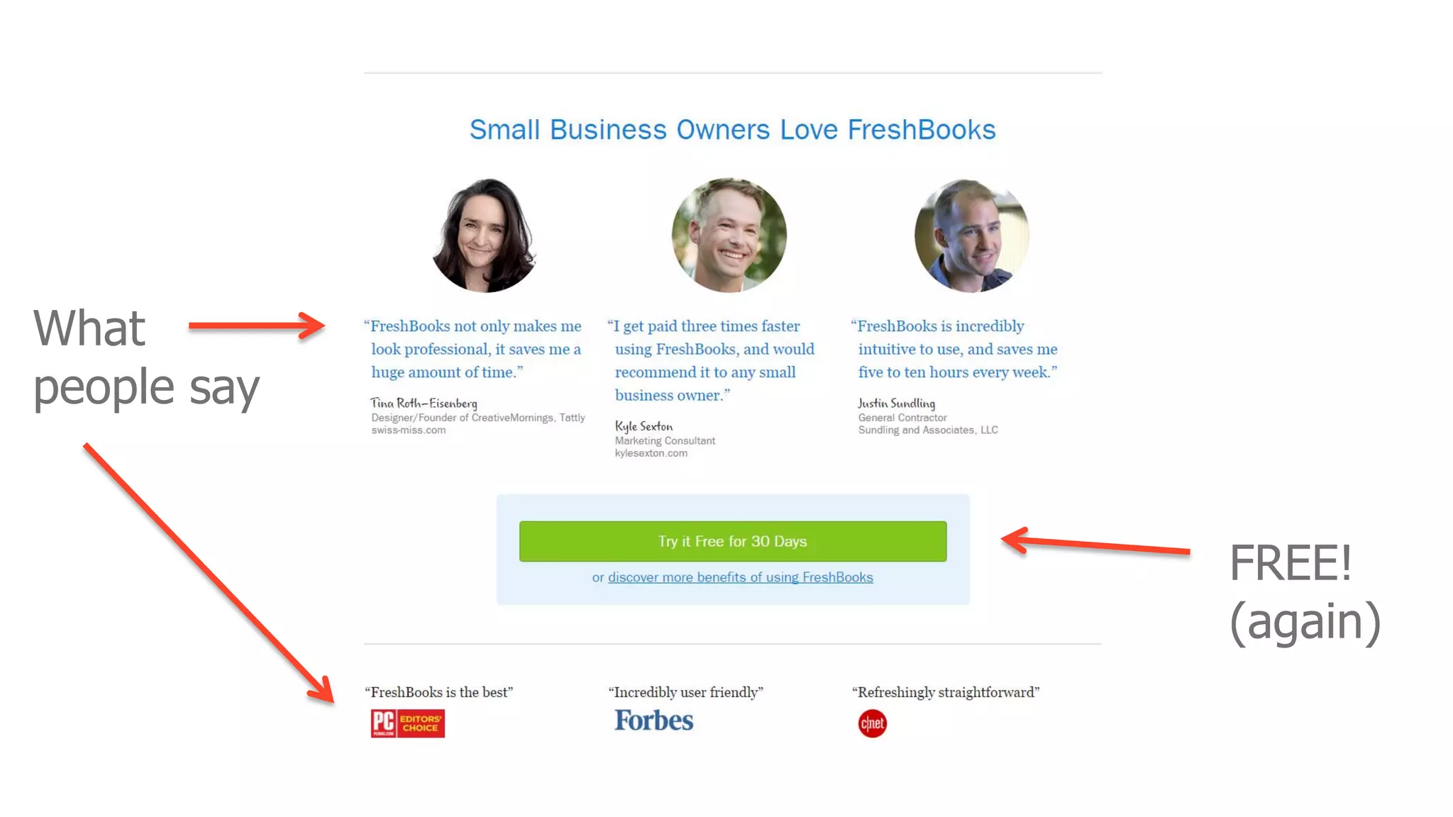 What
people say
FREE!
(again)
 