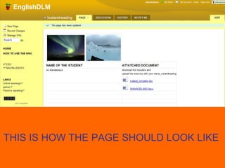 THIS IS HOW THE PAGE SHOULD LOOK LIKE