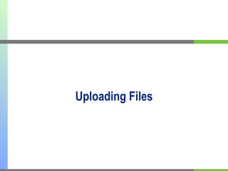 Uploading Files 