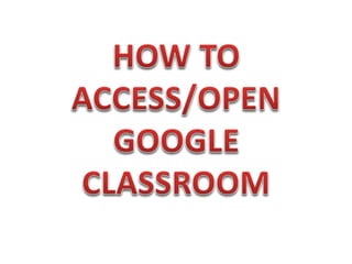 How to Upload Work in Google Classroom.pptx