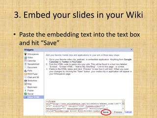 How to upload your powerpoint slides to slideshare