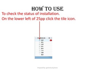 How to use 25pp | PPTX