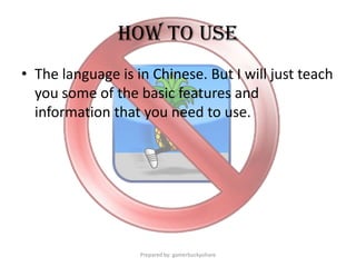 How to use 25pp | PPTX