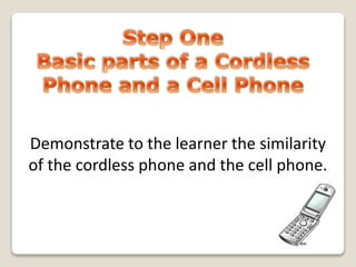 How to use a cell phone | PPTX