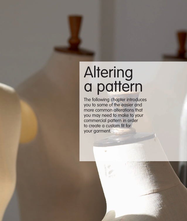 How to use, adapt and design sewing patterns