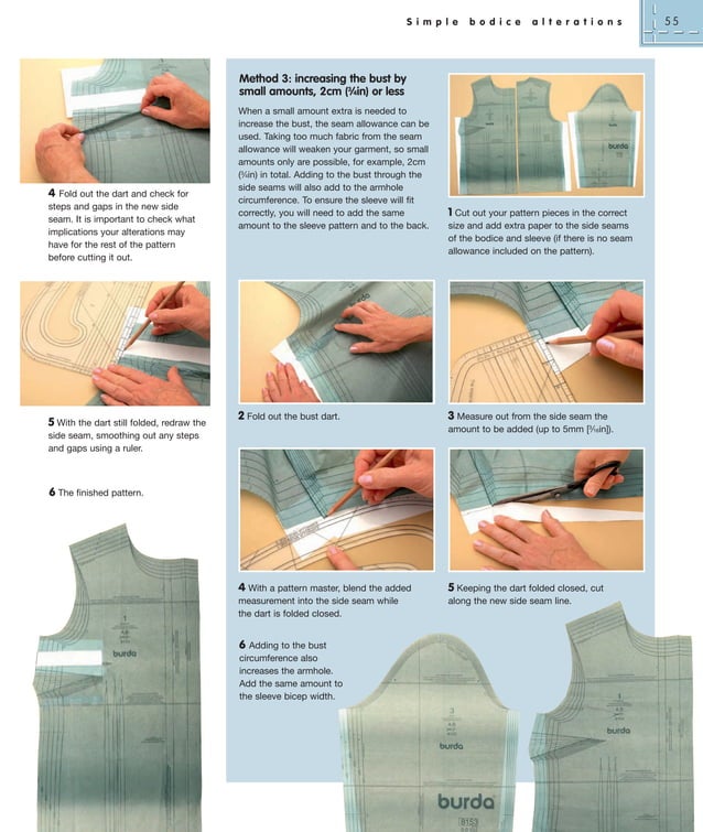 How to use, adapt and design sewing patterns
